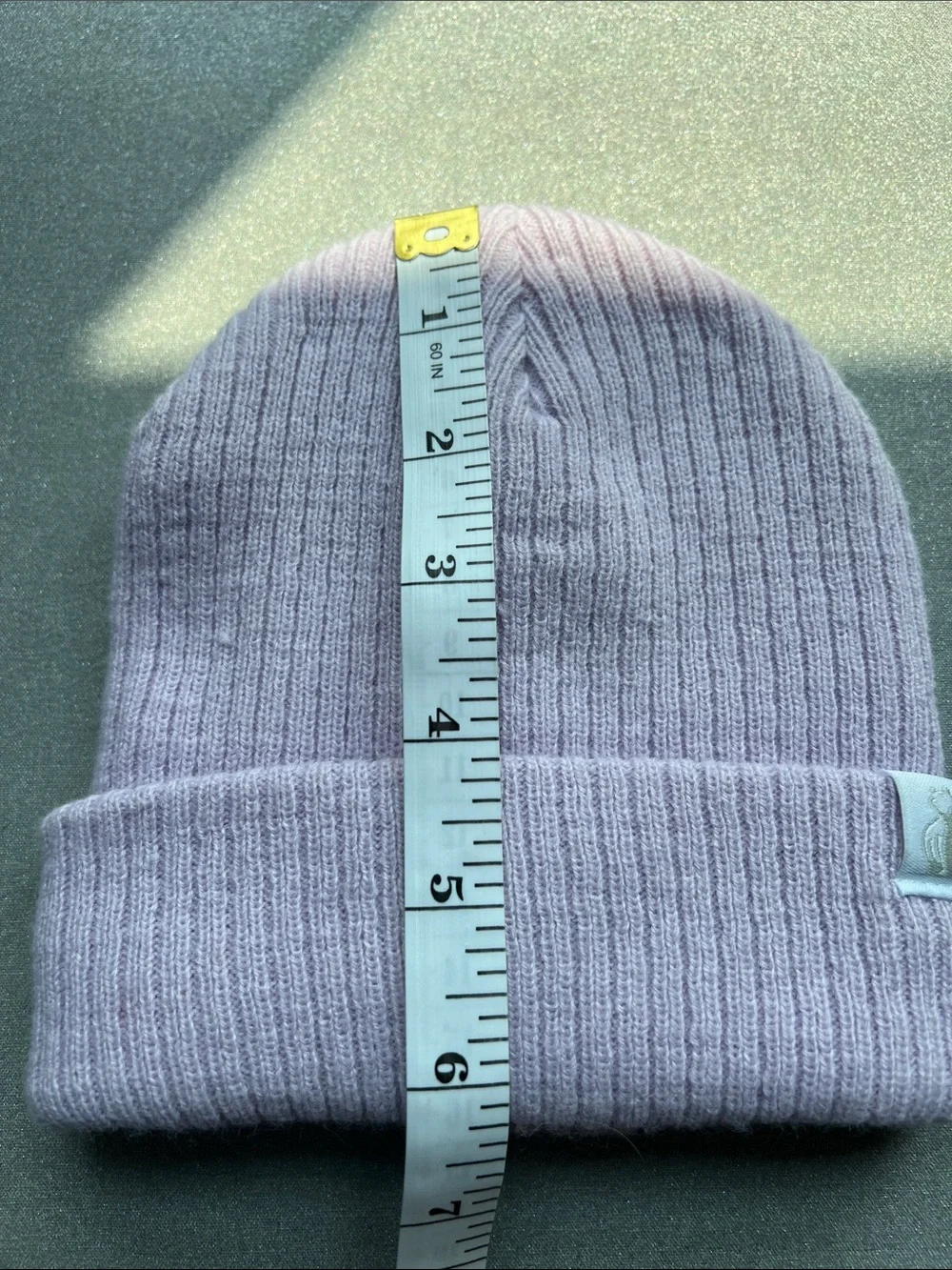 Baby Ribbed Beanie - Lavender